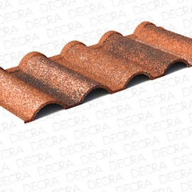 Лист Decra Roman средиземноморская терракота