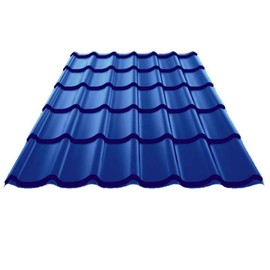 Металлочерепица МП Монтекристо-M NormanMP (ПЭ-01-9006-0.5) Премьер