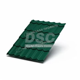 Металлочерепица МП Супермонтеррей NormanMP (ПЭ-01-8017-0.5) Премьер