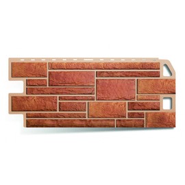 Цокольный сайдинг Альта-Профиль - Камень бежевый