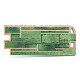 Цокольный сайдинг Альта-Профиль - Камень Малахит