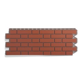 Цокольный сайдинг Альта-Профиль - Кирпич клинкерный Красный
