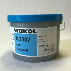 WAKOL D 3307 Клей для ПВХ-покрытий 3 кг