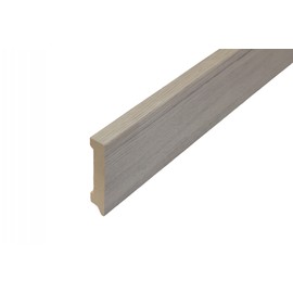 Плинтус деревянный КТМ Дуб Сильверсайд
