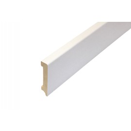 Плинтус деревянный КТМ Шелк жемчужный