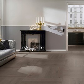 Паркетная доска Ter Hurne М05а Дуб базальт коричневый