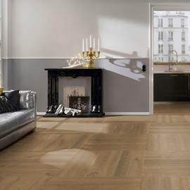 Паркетная доска Ter Hurne М12а Дуб земля коричневый