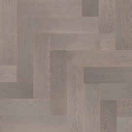 Паркетная доска Hajnowka Дуб GREY селект Классическая елка 12.5х148х575/500 мм