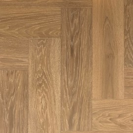 Паркетная доска Hajnowka Дуб SILVER STONE рустик Классическая елка 12.5х148х575/500 мм