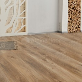 Каменно-полимерная плитка Alpine Floor  Дуб Природный Изысканный WPC ECO 7-6