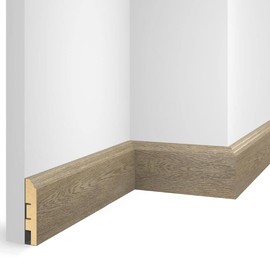 Плинтус Cosca Decor NanoFlex ЕP07 Дуб Корсика 80x16x2400 мм