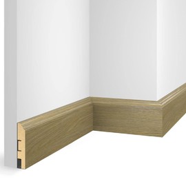 Плинтус Cosca Decor NanoFlex ЕP07 Дуб Прованс 80x16x2400 мм