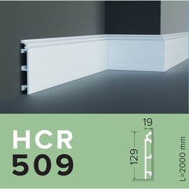 Плинтус напольный Grand Decor HCR 509