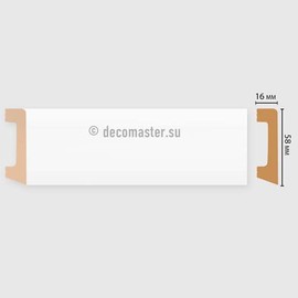 Плинтус напольный Декомастер D234-114
