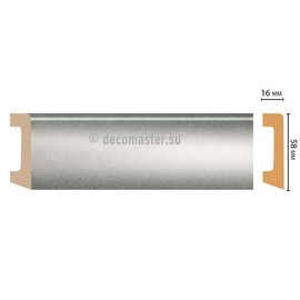 Плинтус напольный Декомастер D234-375