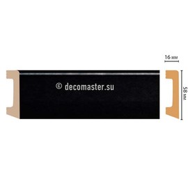 Плинтус напольный Декомастер D234-195