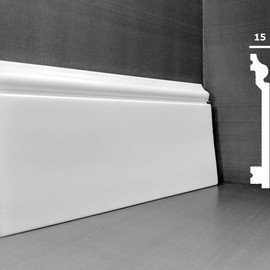 Плинтус напольный Декомастер A 015