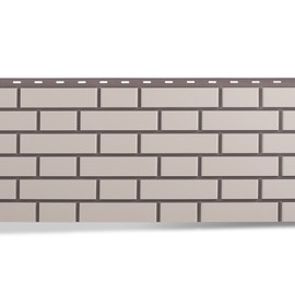 Цокольный сайдинг Альта-Профиль - Кирпич клинкерный Белый
