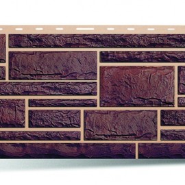 Цокольный сайдинг Альта-Профиль Камень жженый