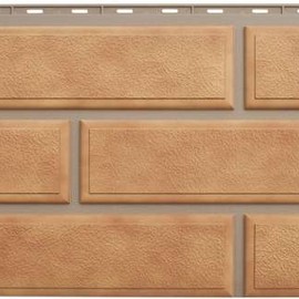 Цокольный сайдинг Альта-Профиль - Венецианский камень Бежевый