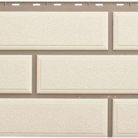 Цокольный сайдинг Альта-Профиль - Венецианский камень Белый