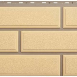 Цокольный сайдинг Альта-Профиль - Венецианский камень Песчаный