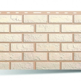 Цокольный сайдинг Альта-Профиль - Кирпич белый