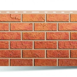 Цокольный сайдинг Альта-Профиль - Кирпич бежевый