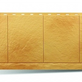 Цокольный сайдинг Альта-Профиль Фасадная плитка Златолит