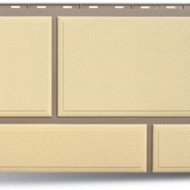 Цокольный сайдинг Альта-Профиль - Флорентийский камень Слоновая кость