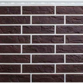 Цокольный сайдинг Панель Кирпич Рижский (05) - 0,795 х 0,591м