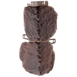 Наружный угол бутовый камень (датский)