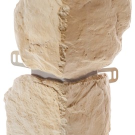 Наружный угол бутовый камень (балтийский)