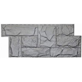 Т-сайдинг ГРАНИТ ЛЕОН серый