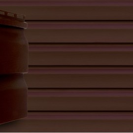 Сайдинг Grand Line D4,4 AMERIKA Корабельный брус - темный дуб