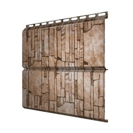 Металлический сайдинг Grand Line Экобрус Sand Stone