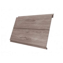 Сайдинг Grand Line Вертикаль line металлический White Dub