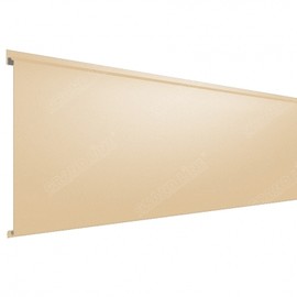 Металлический сайдинг Grand Line Cтальная штукатурка слоновая кость 0,45 РЕ