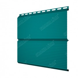 Металлический сайдинг Grand Line Экобрус gofr водная синь 0,45 PE