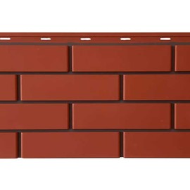 Цокольный сайдинг Steindorf, красный кирпич