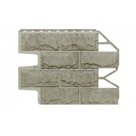 Цокольный сайдинг Holzplast Доломит Серый жемчуг