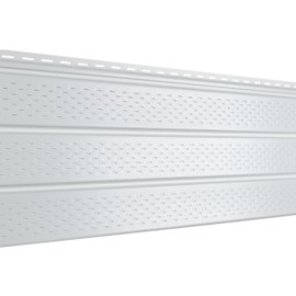 Белый софит Ю-Пласт PRO c полной перфорацией