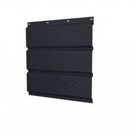 Софит Grand Line Мокрый асфальт с полной перфорацией 0,45 PE