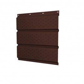 Софит Grand Line Шоколад с полной перфорацией 0,5 GreenCoat Pural Matt