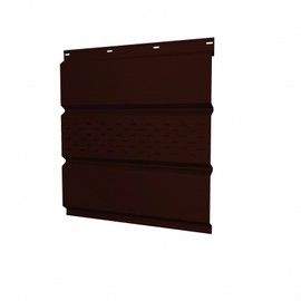 Софит Grand Line Темно-коричневый центральная перфорация 0,5 Velur20