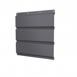 Софит Grand Line Серый центральная перфорация 0,5 Satin