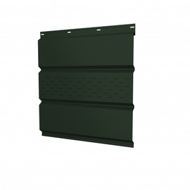 Софит Grand Line Темно-зеленый центральная перфорация 0,5 GreenCoat Pural Matt