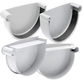 Дно желоба правое (Система 90) Белый