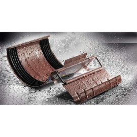 Соединитель желоба с пряжкой