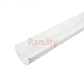 Желоб водосточный Murol 130 Белый, 3м